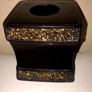 Tissue box. Hand painted